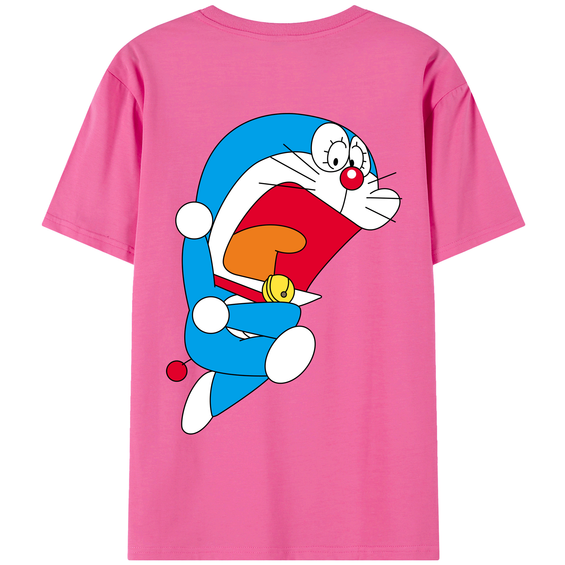 （画像用） ドラえもん Doraemon レディース半袖Tシャツ(バックプリント)